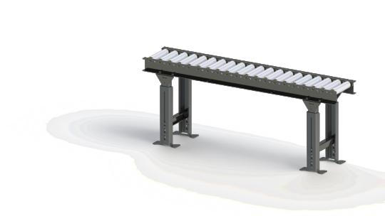 Convoyeur à rouleaux gravité